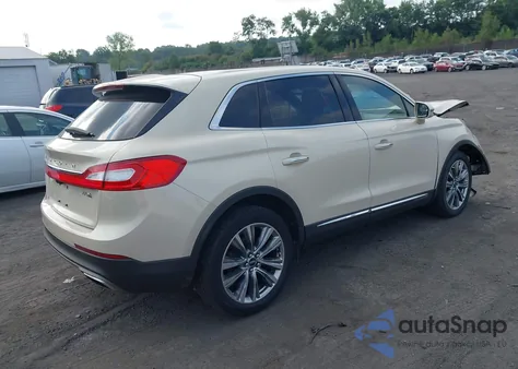 2016 Lincoln Mkx Reserve из США, поврежденный, VIN 2LMTJ8LP4GBL57708